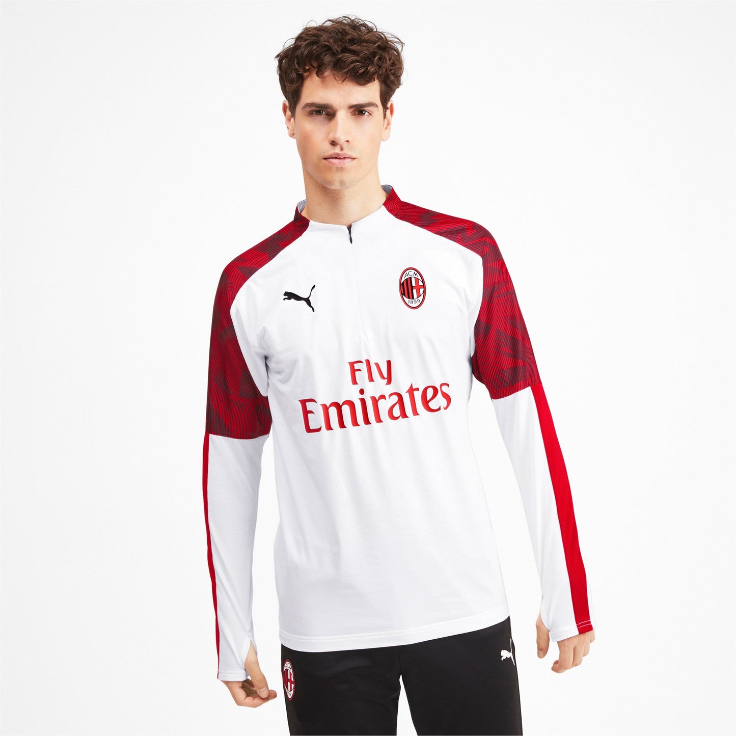 Puma Men's Ac Milan 1/4 Zip Top Half Zip & Quarter Zip