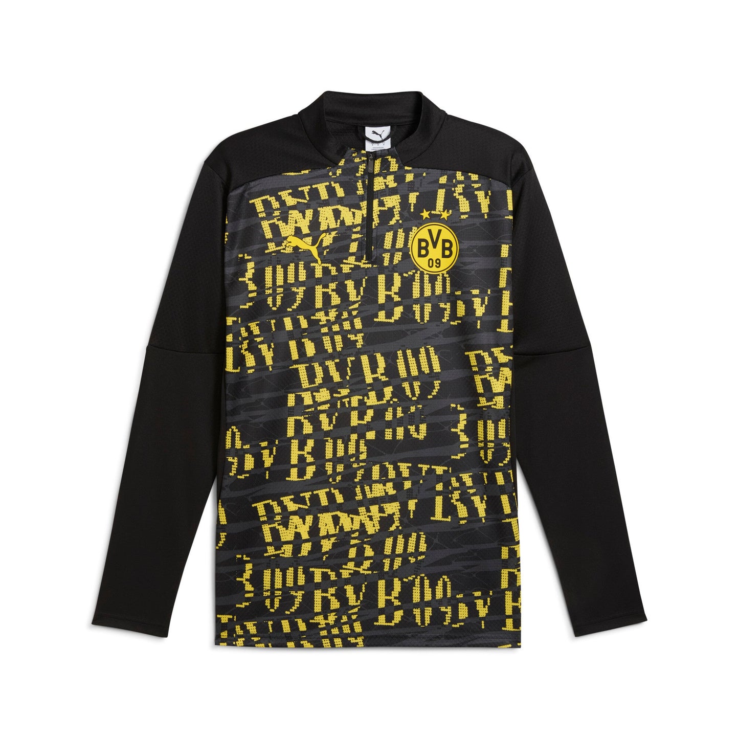 Puma Men's Bvb Prematch 1/4 Zip Top Half Zip & Quarter Zip