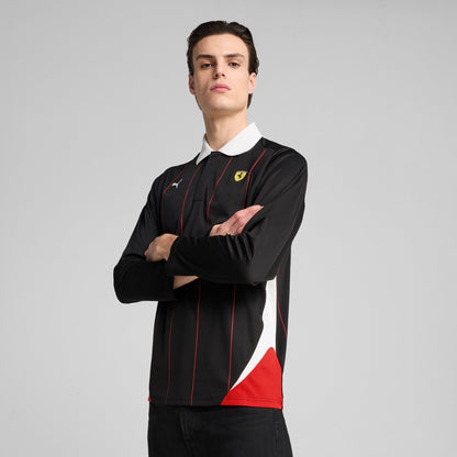 Puma Men's Ferrari Race Jersey Ls Polo Jerseys
