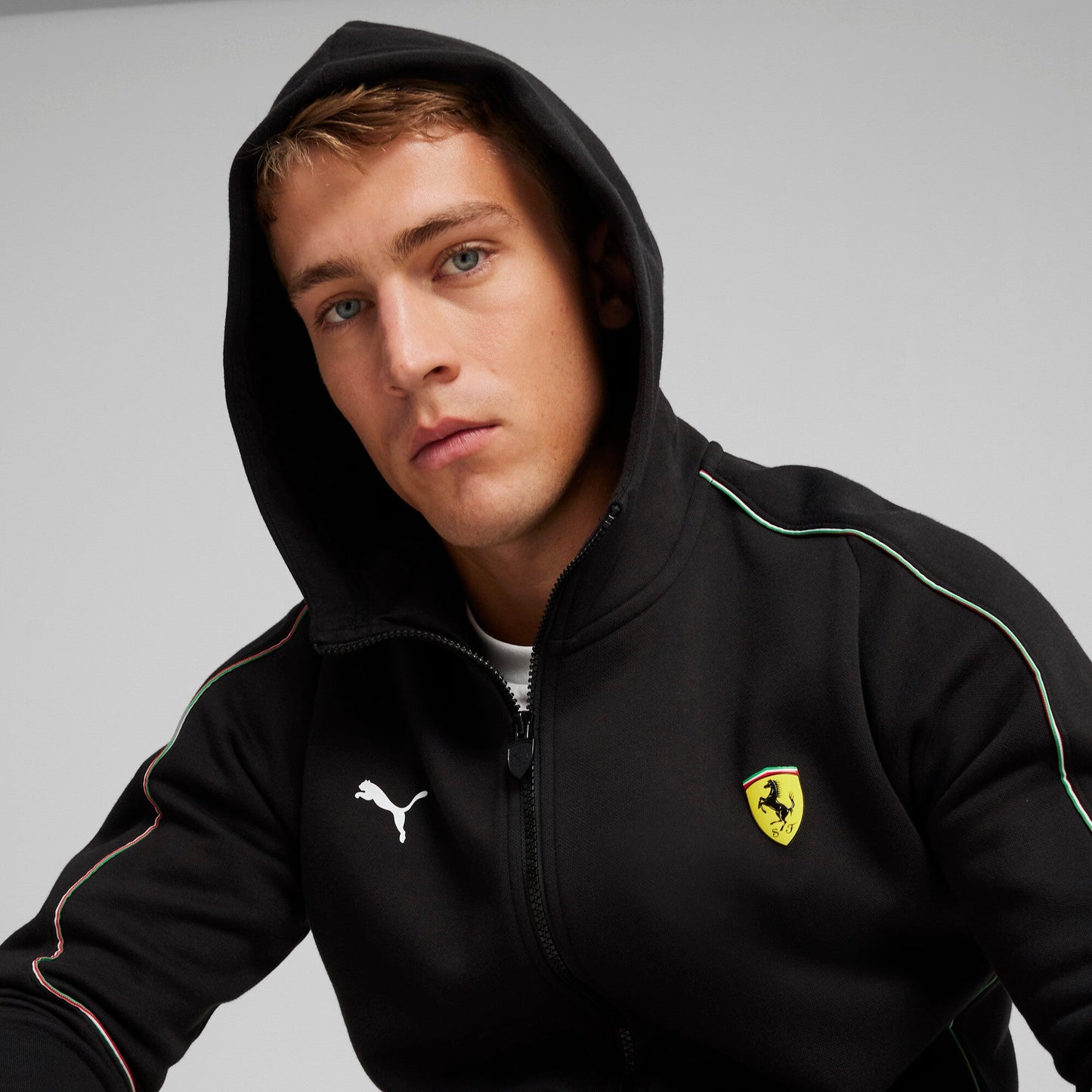 Puma Men's Ferrari Race Hooded Sweat Jacket Jackets