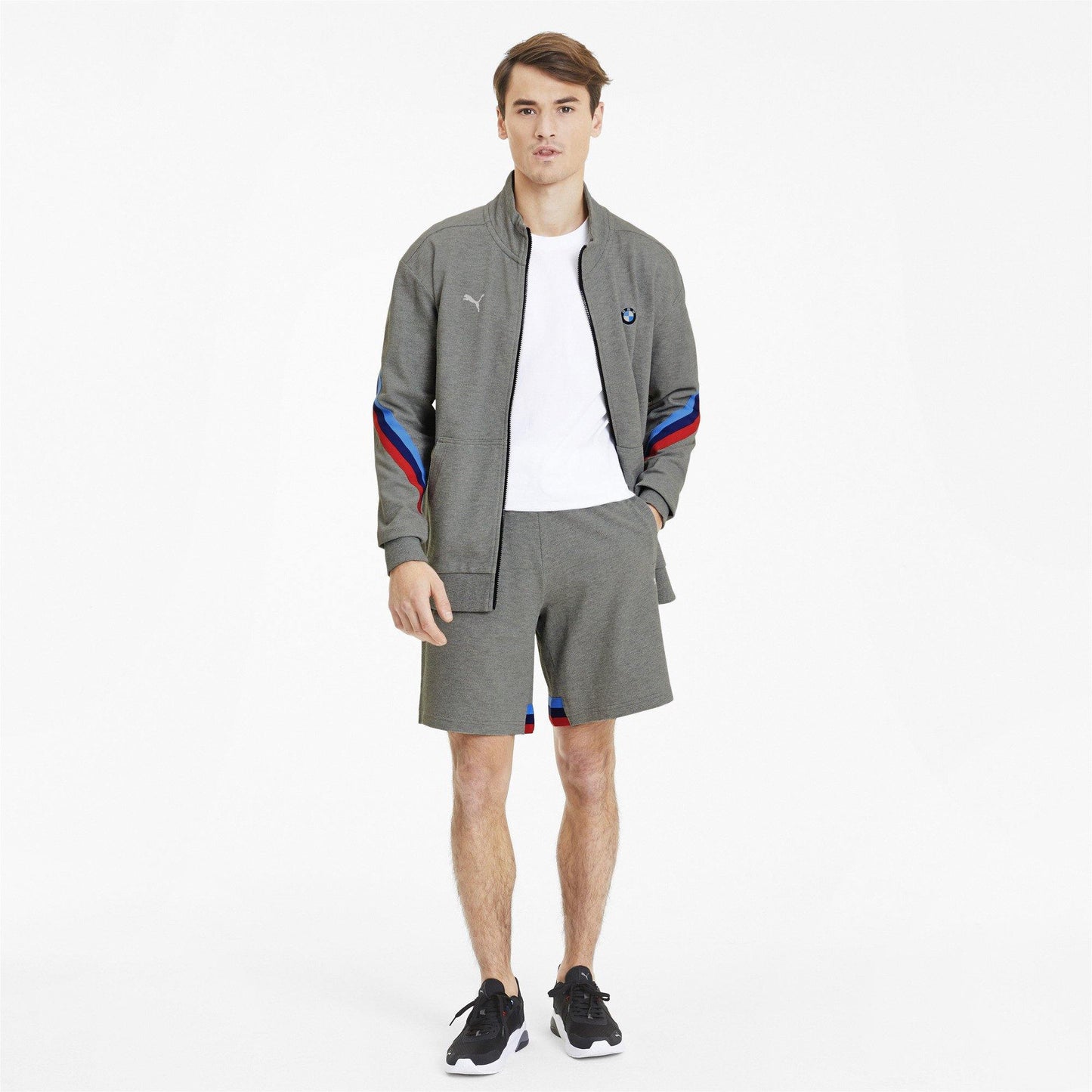 Puma Men's Bmw Motorsport Life Sweat Jacket Jackets