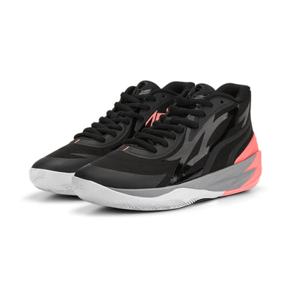 Puma Men's Lamelo Ball Mb.02 ' Black Sunset Glow' Sneakers