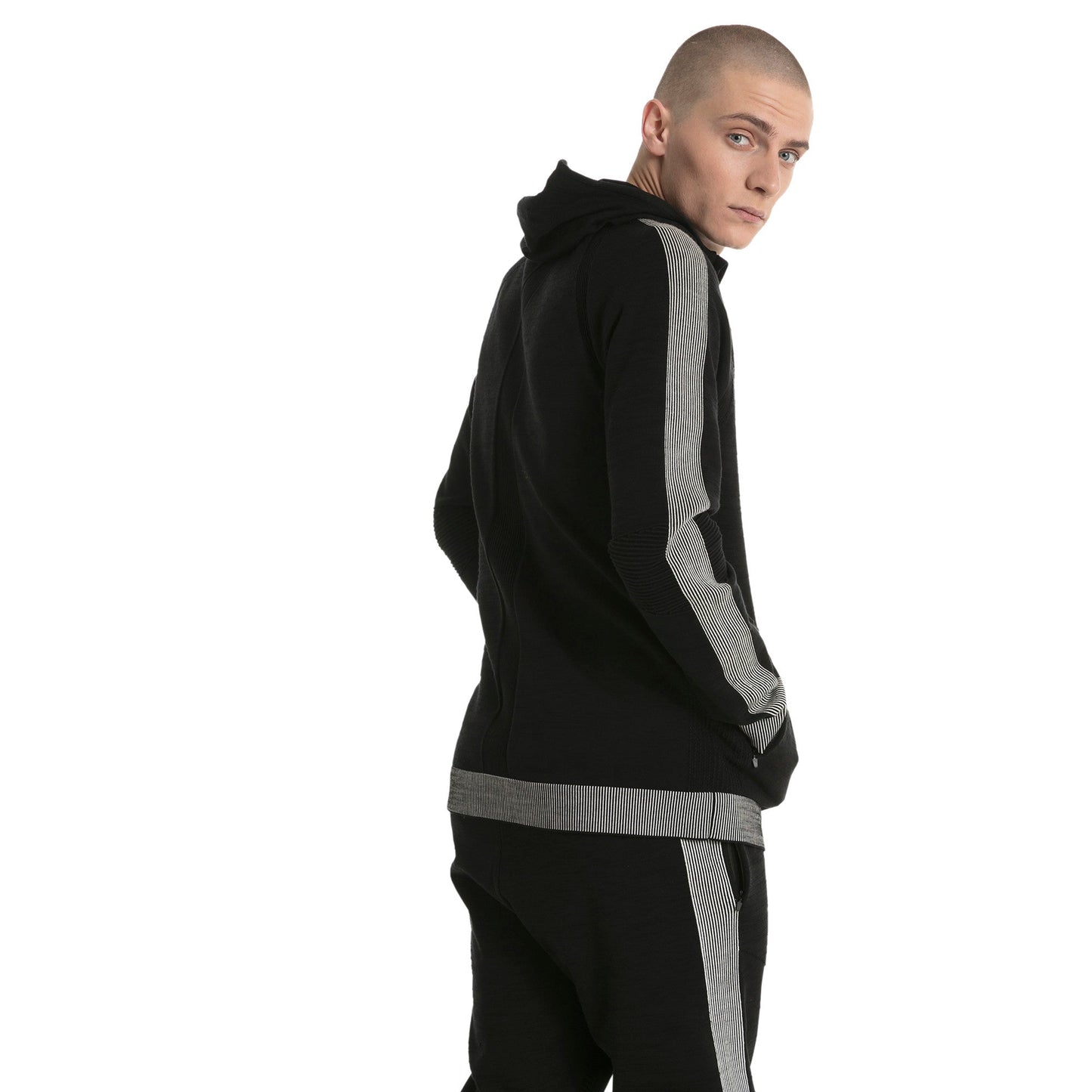 Puma Men's Evoknit Move Full Zip Hoody Sweaters