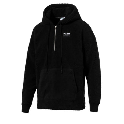 Puma Men's Downtown Sherpa Halfzip Hoodie
