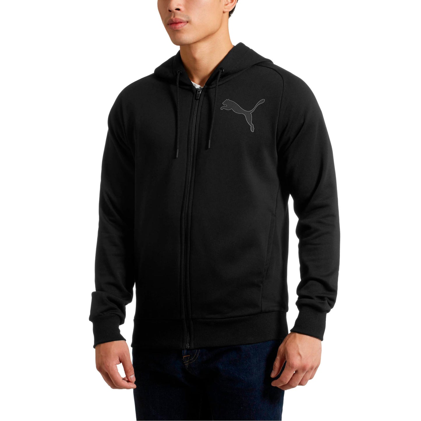 Puma Men's P48 Modern Sport Full Zip Hoody Fleece Sweaters