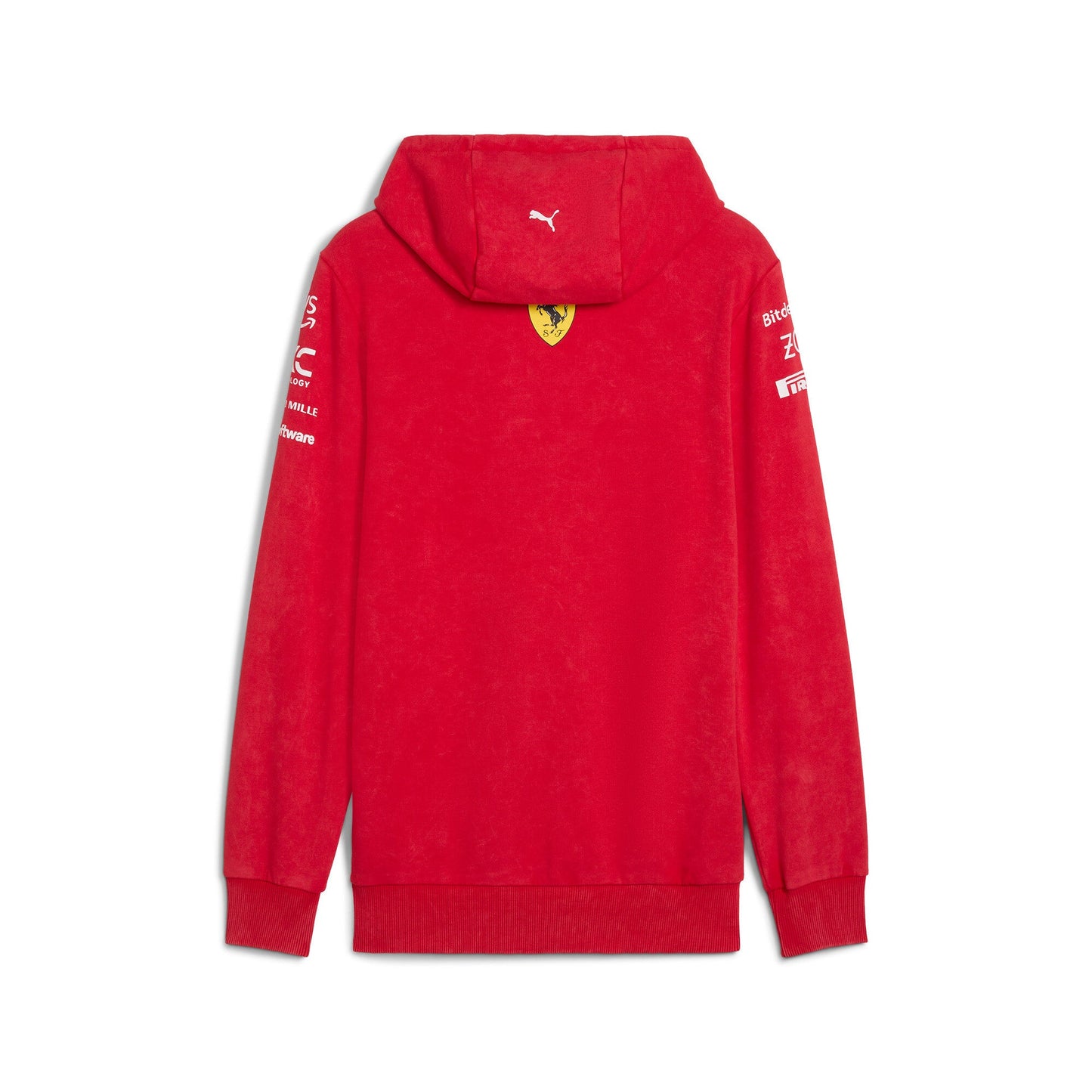 Puma Men's Sf Scuderia Ferrari Desert Sun Team Replica Hoodie Sweaters