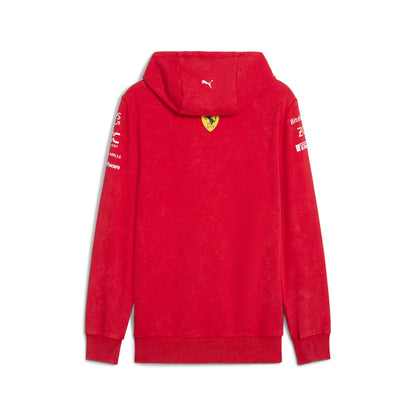 Puma Men's Sf Scuderia Ferrari Desert Sun Team Replica Hoodie Sweaters