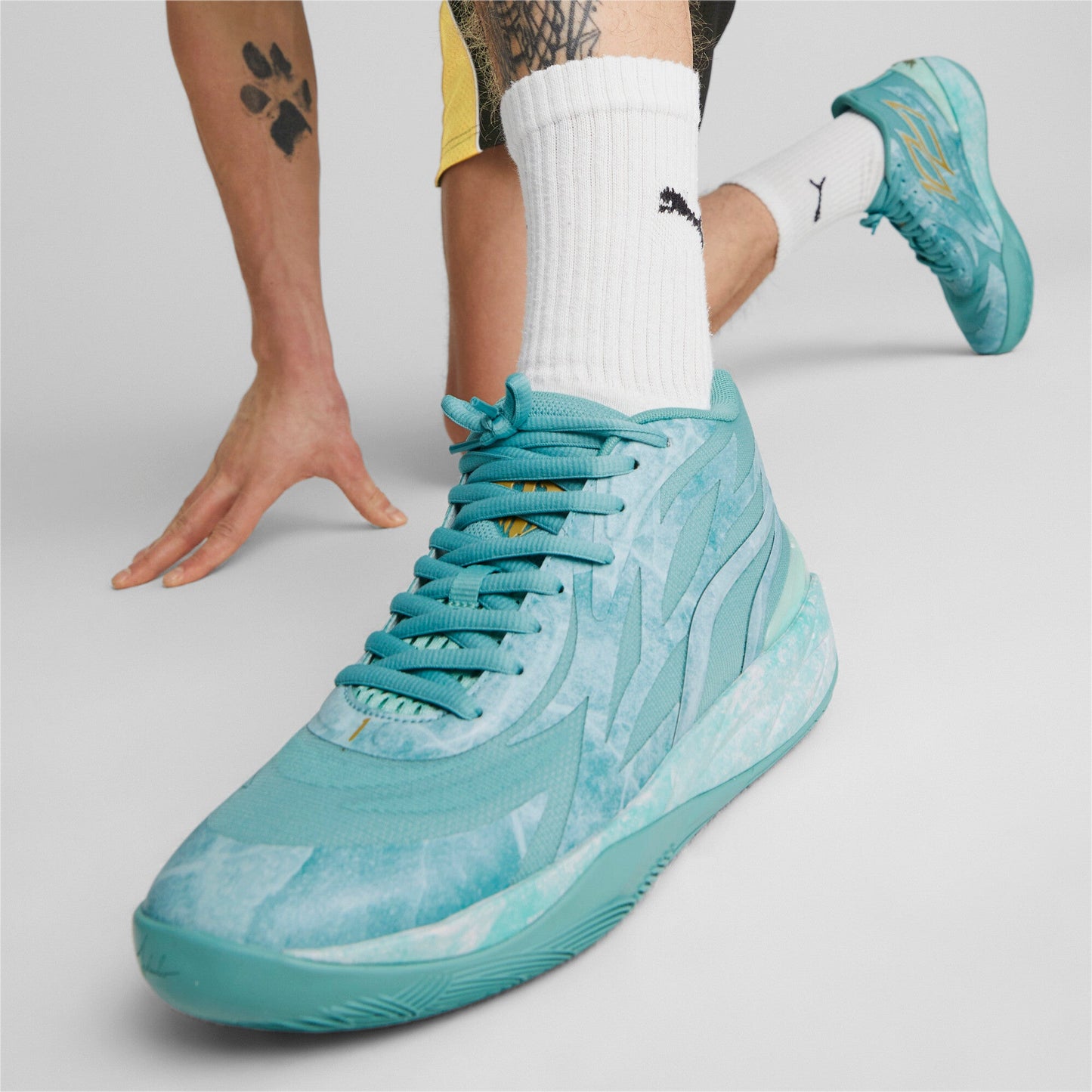 Puma Men's Lamelo Ball Mb.02 'Lunar New Year Jade' Sneakers