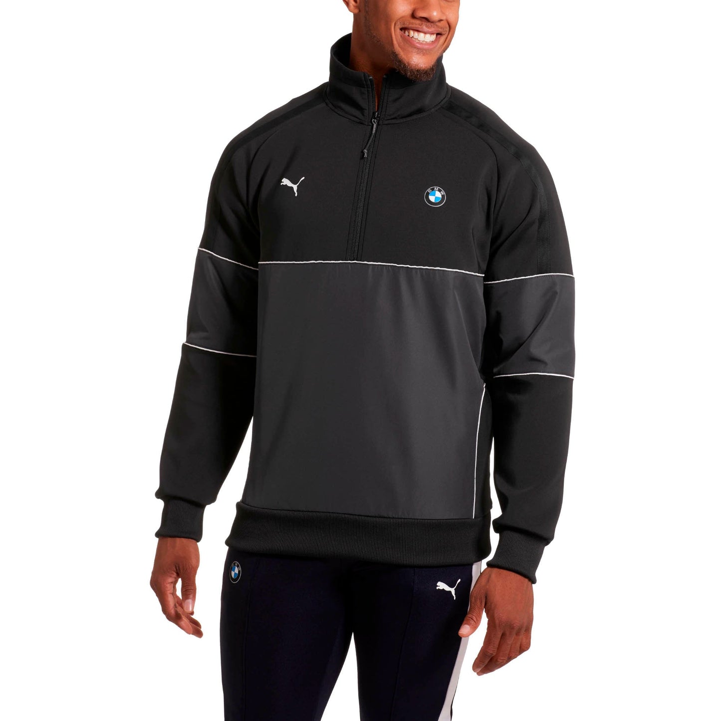 Puma Men's Bmw Motorsport Life 1/2 Zip Sweat Half Zip & Quarter Zip