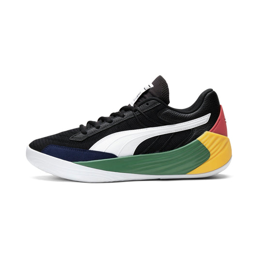 Puma Men's Fusion Nitro Black Fives Sneakers
