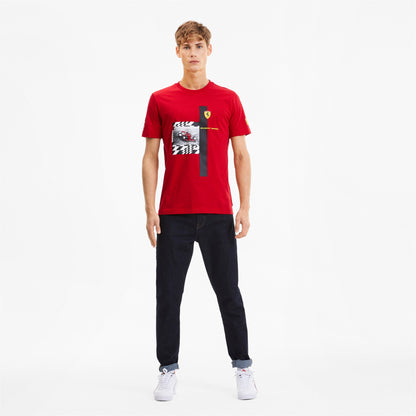 Puma Men's Sf Ferrari Q2 Tee T-Shirts