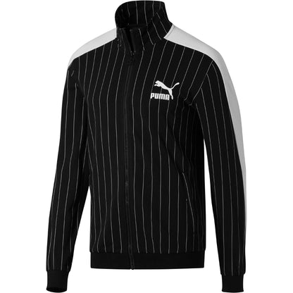 Puma Men's Pinstripe T7 Track Jacket Jackets