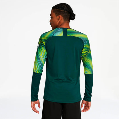 Puma Men's Mcfc Manchester City Gk Shirt Replica Long Sleeve Long Sleeve Shirts