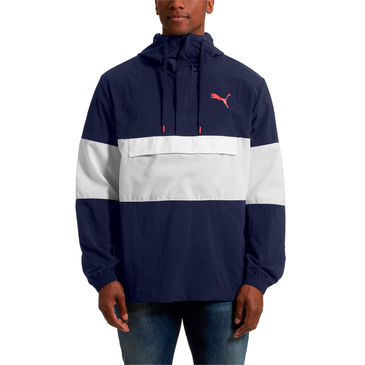 Puma Men's 1/2 Zip Windbreaker Jackets