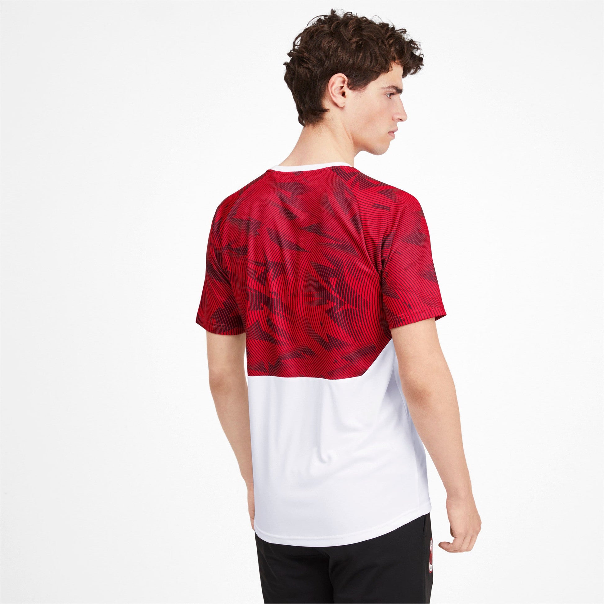 Puma White-Tango Red-