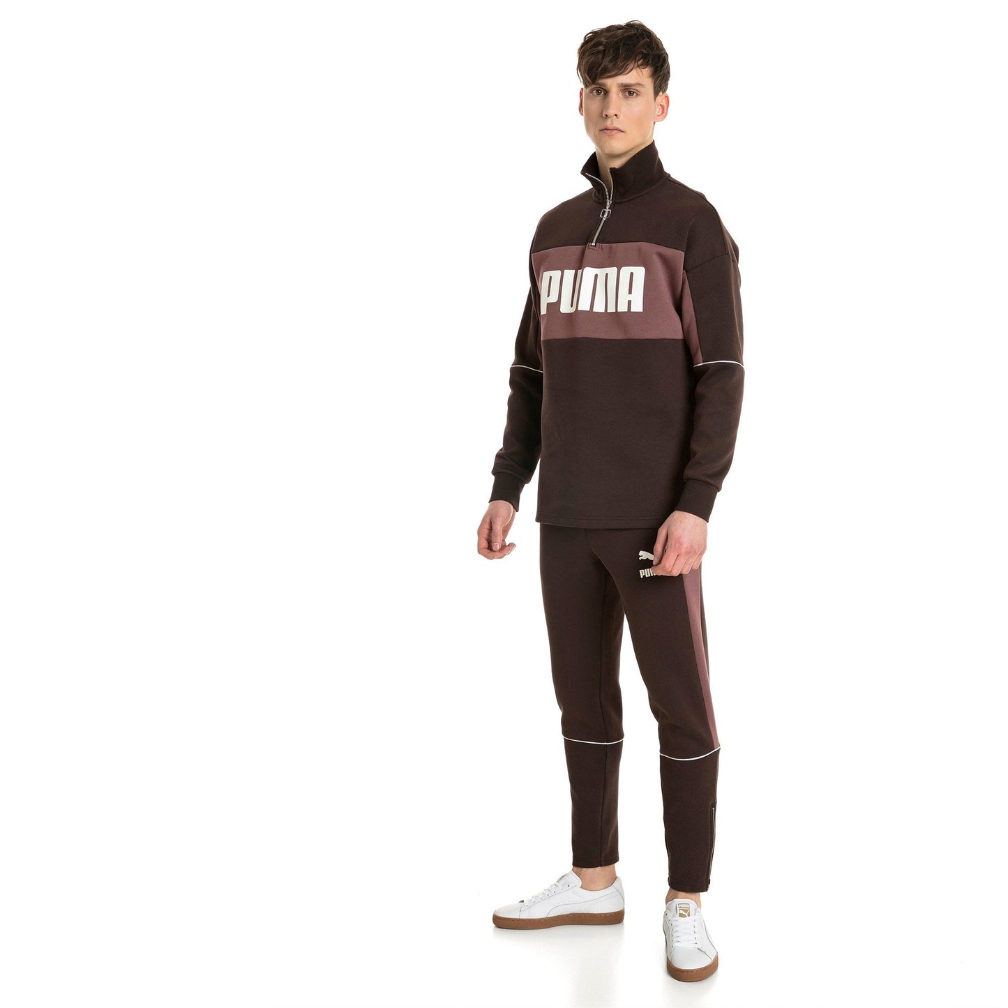 Puma Men's Retro Crew Turtle Rib Neck