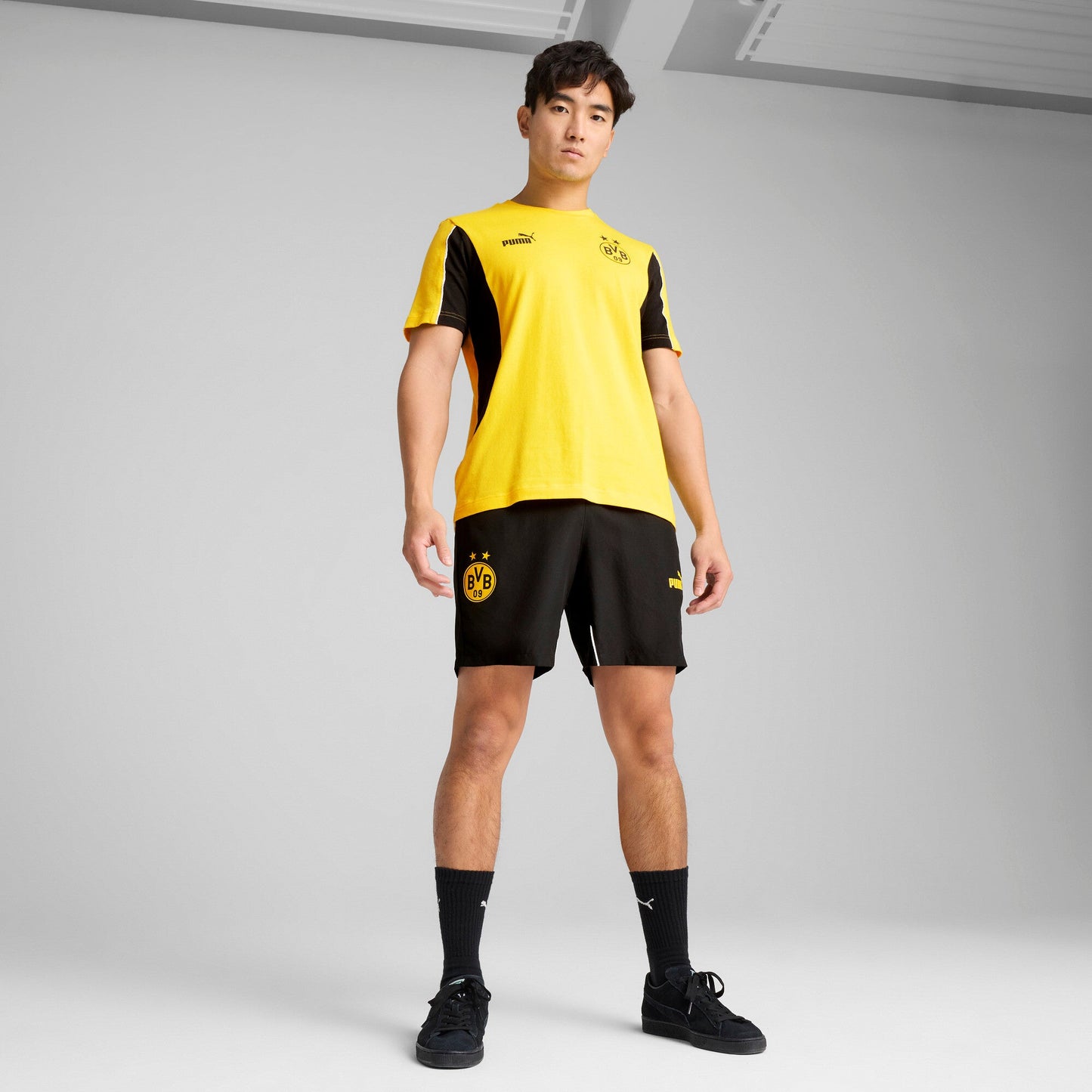 Puma Men's Bvb Ftblarchive Short