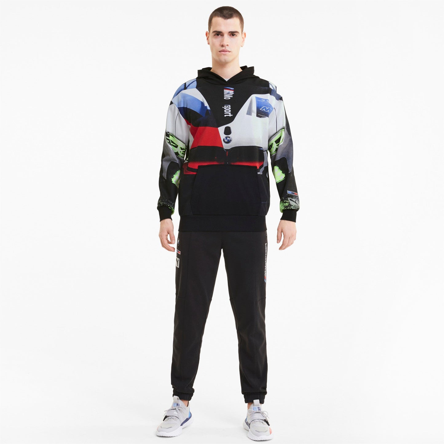 Puma Men's Bmw Motorsport Street Hoodie Hoodies