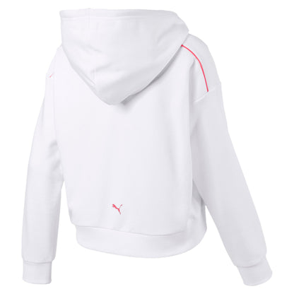 Puma Women's Chase Cropped Full Zip Hoody Hoodies