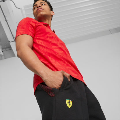 Puma Men's Ferrari Race Aop Sweat Pants