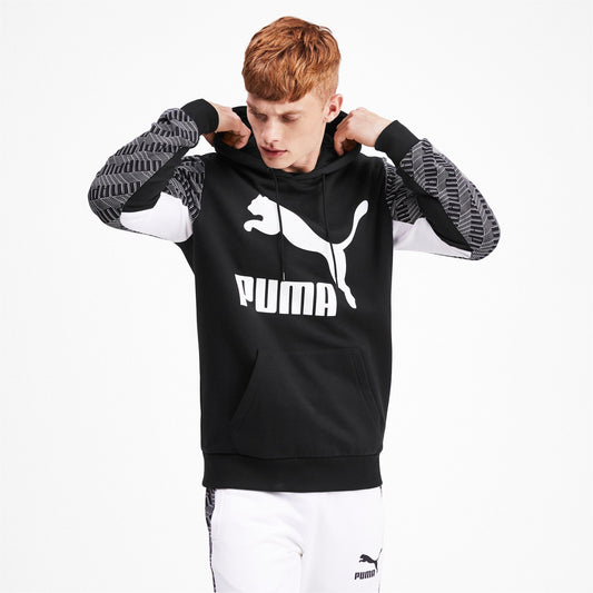 Puma Black-Repeat Logo-