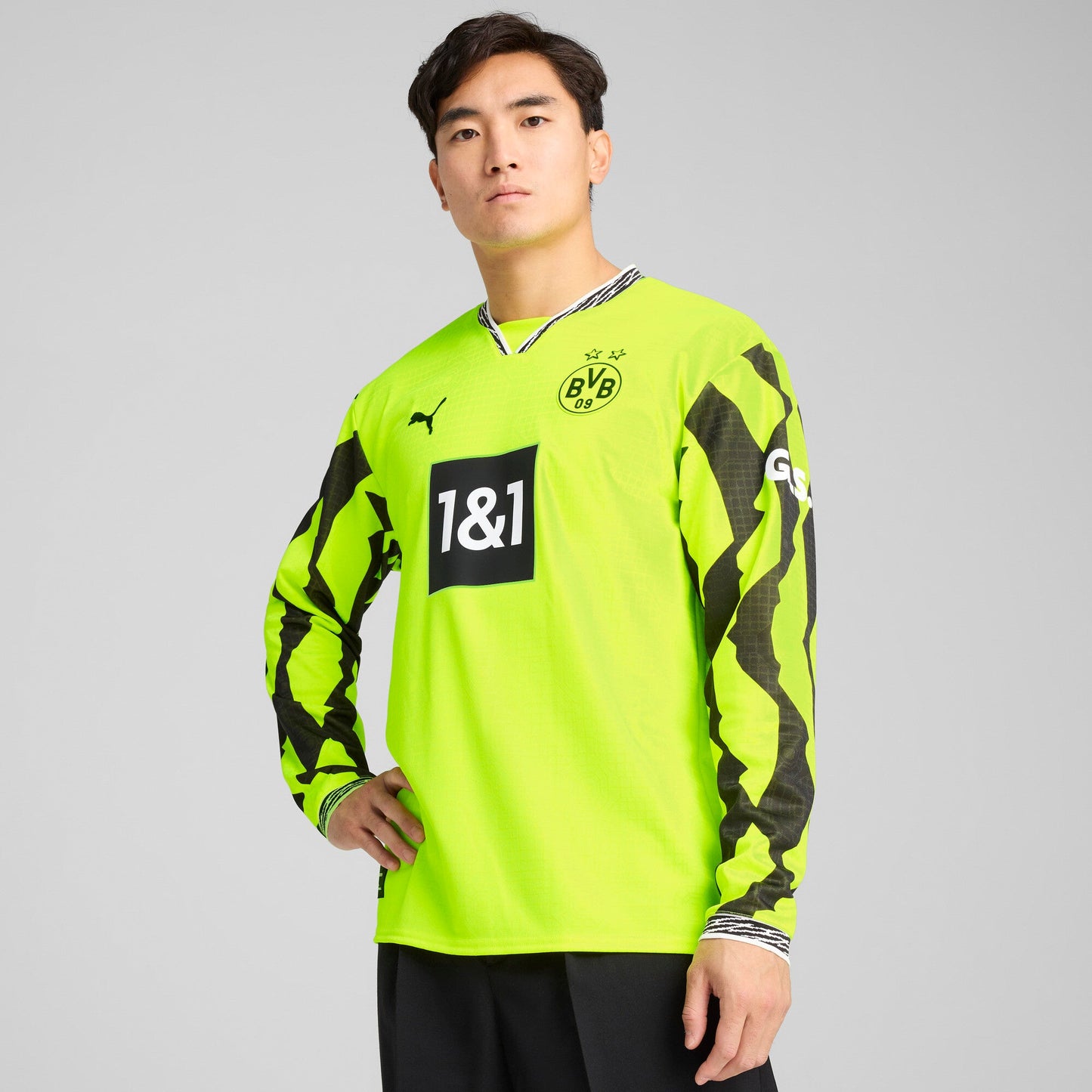 Men's Puma Bvb Anniversary Culture Jersey Long Sleeve