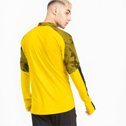 Puma Men's Bvb 1/4 Zip Training Top With Evonik Logo Half Zip & Quarter Zip