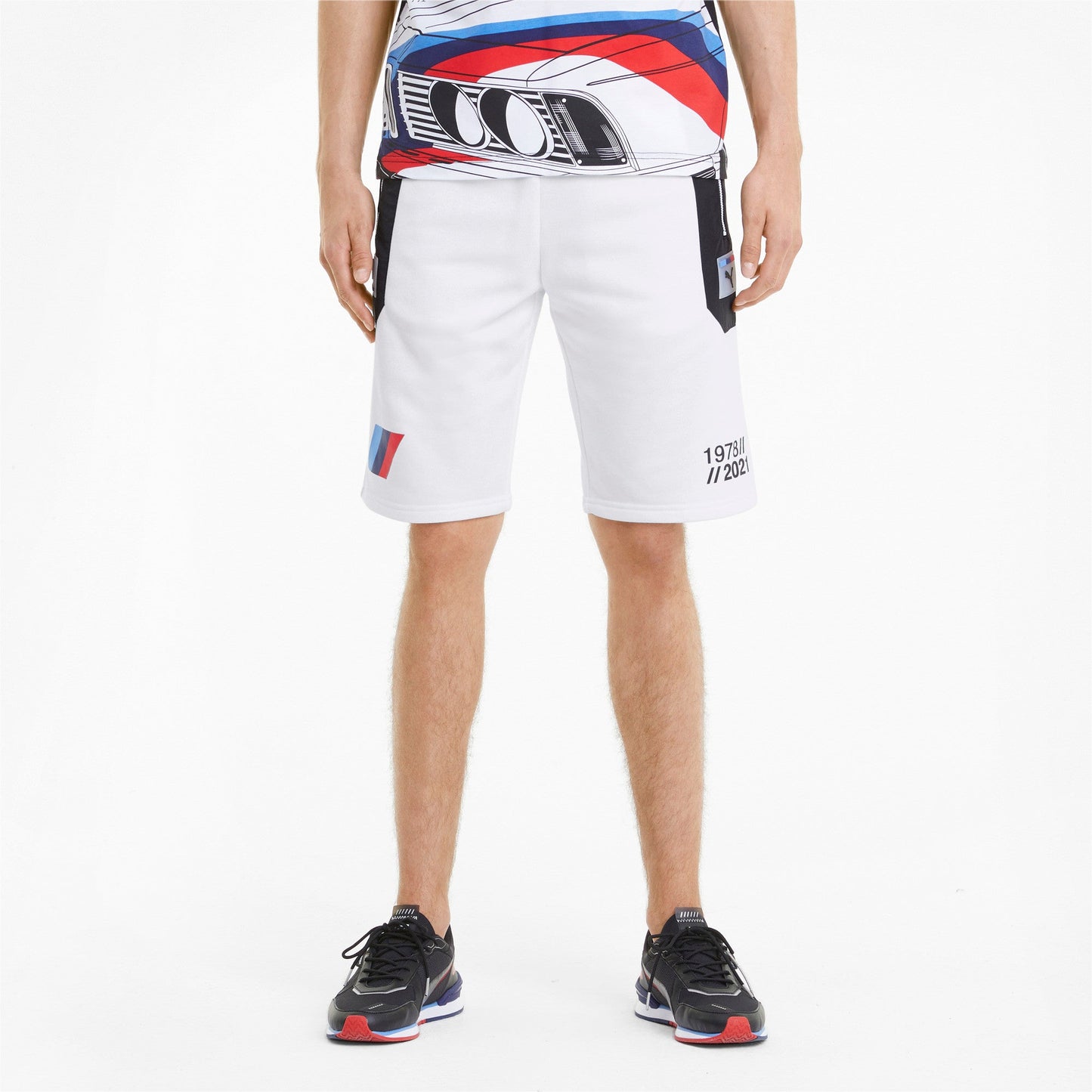 Puma Men's Bmw Motorsport Street Sweat Shorts 11" Shorts