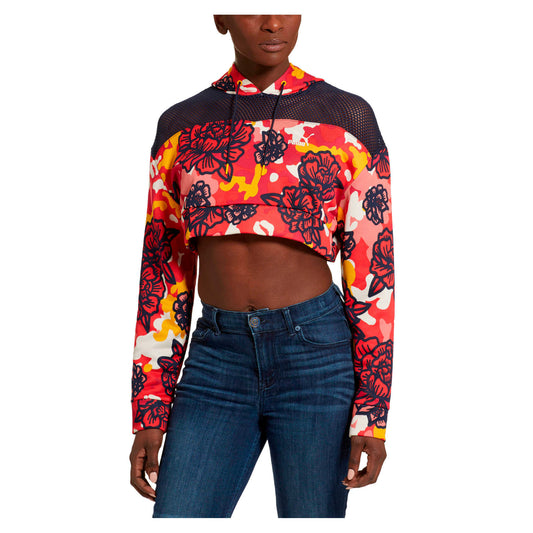 Puma Women's Flourish Cropped Hoodie Sweaters