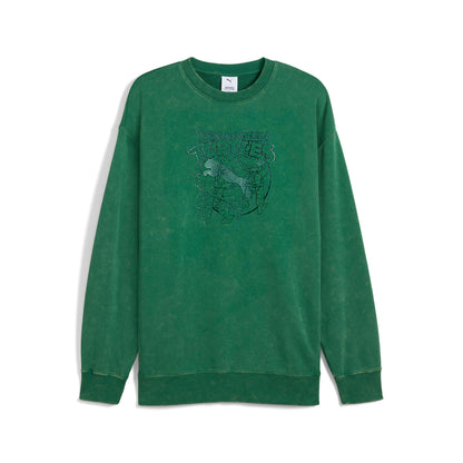 Puma Men's X Tmnt Relaxed Graphic Crew Tr