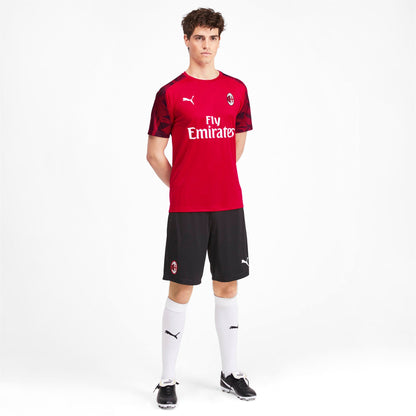 Puma Men's Ac Milan Training Jersey Short Sleeve Jerseys