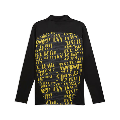 Puma Men's Bvb Prematch 1/4 Zip Top Half Zip & Quarter Zip