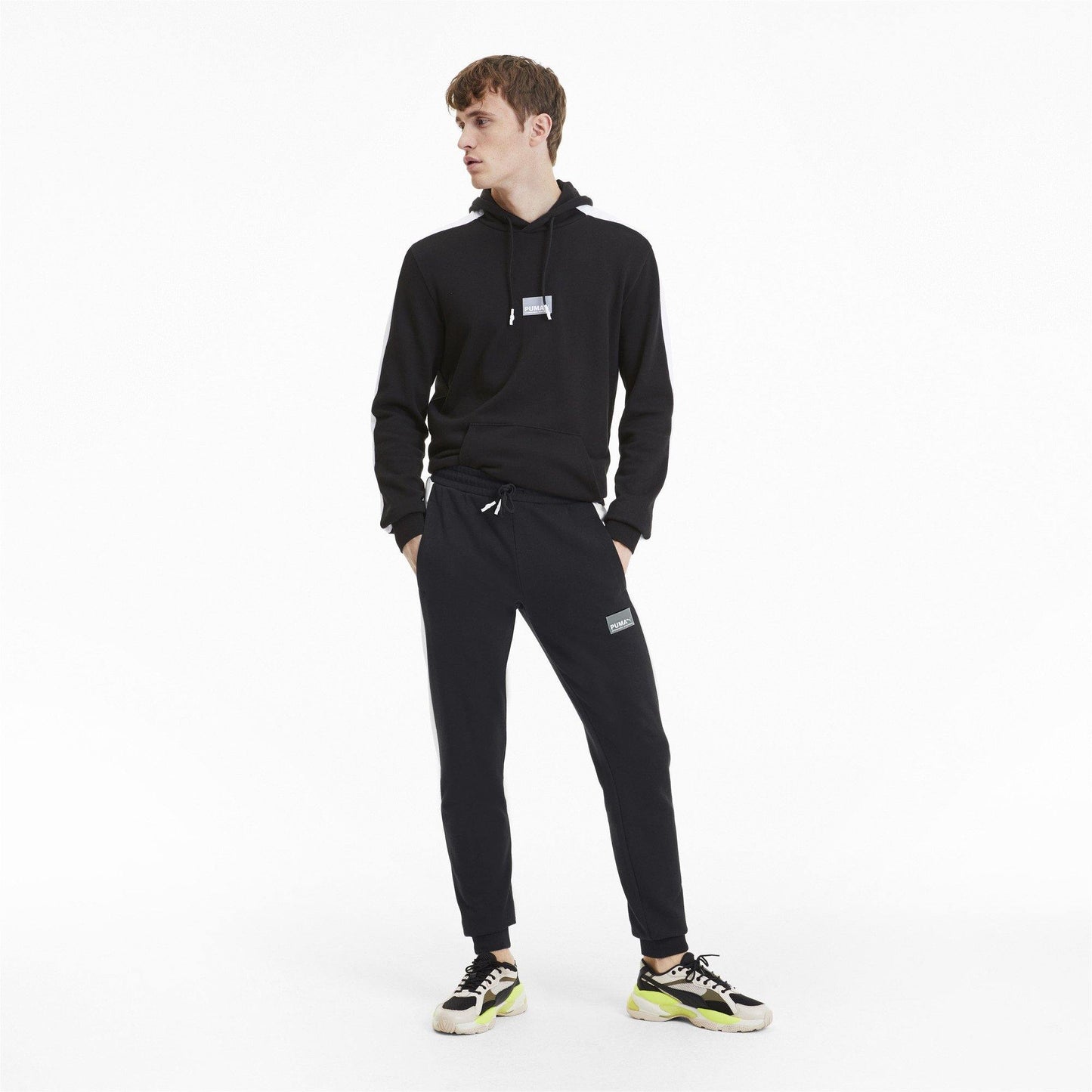 Puma Men's Avenir Graphic Sweat Pants Cl Pants