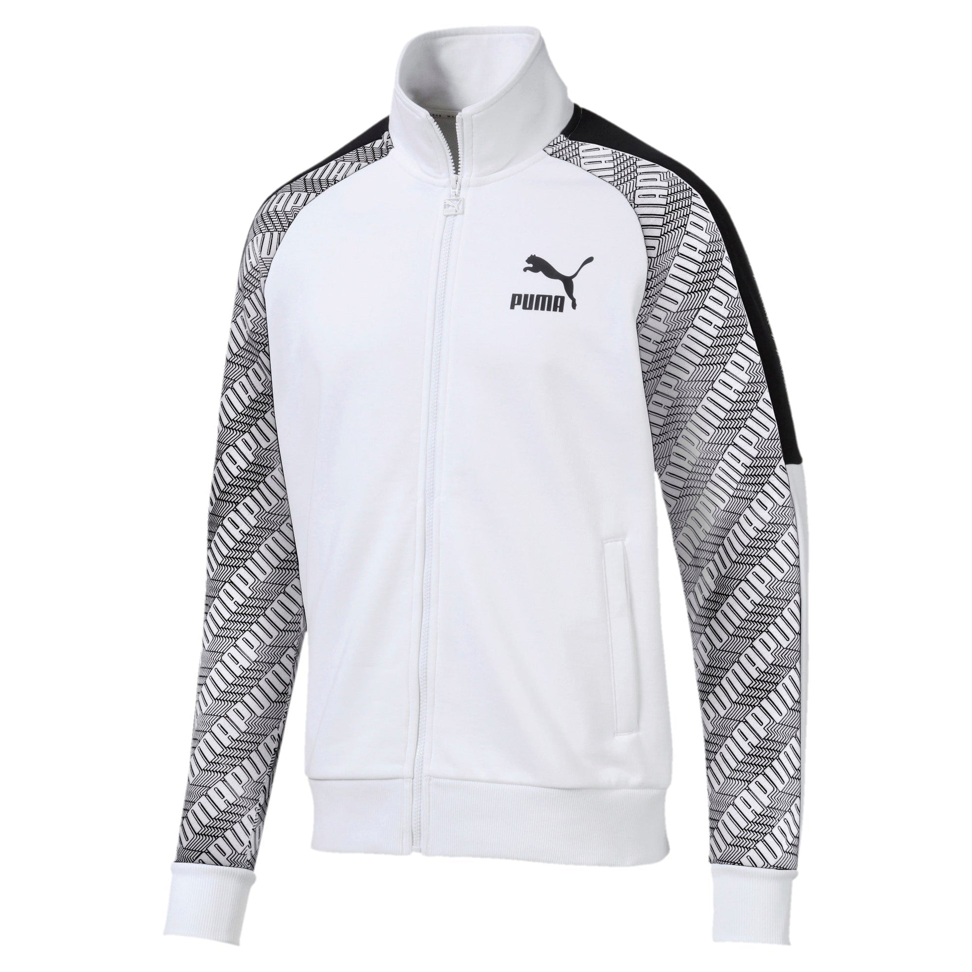Puma White-Repeat Logo-