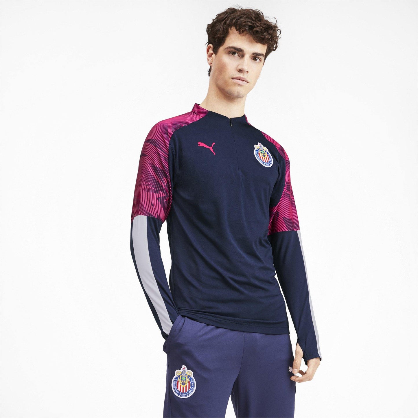 Puma Men's Chivas 1/4 Zip Top Half Zip & Quarter Zip