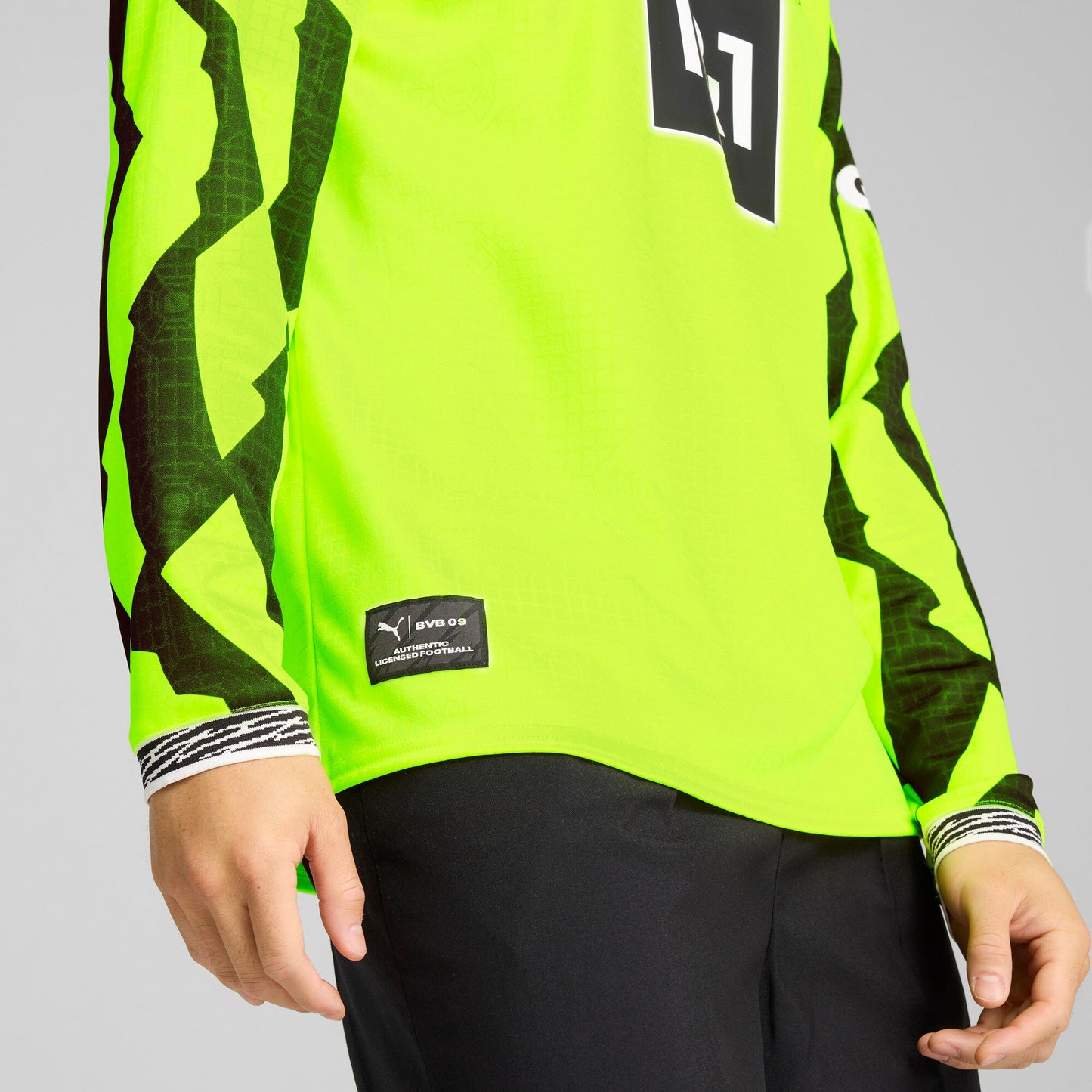 Men's Puma Bvb Anniversary Culture Jersey Long Sleeve