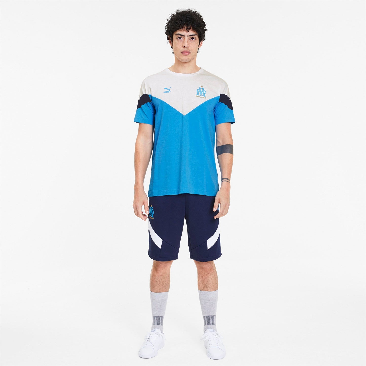 Puma Men's Om Iconic Mcs Tee Tops
