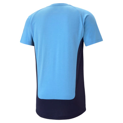 Puma Men's Mcfc Manchester City Evostripe Tee Tops