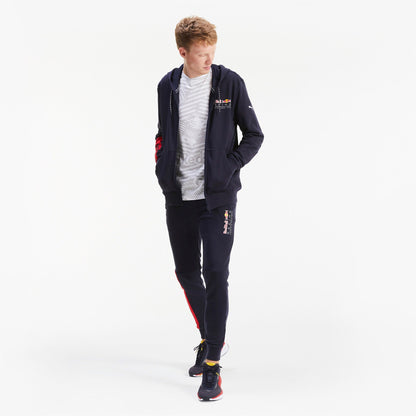 Puma Men's Rbr Red Bull Racing Logo Hooded Sweat Jacket Jackets