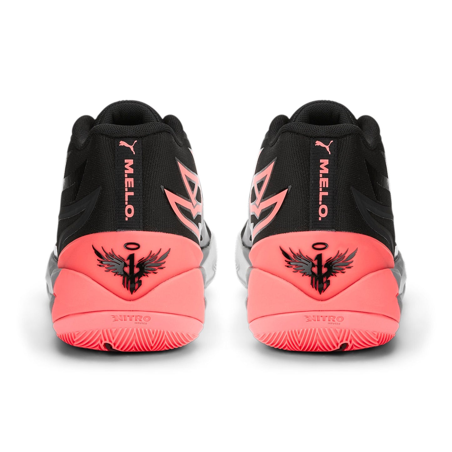Puma Men's Lamelo Ball Mb.02 ' Black Sunset Glow' Sneakers