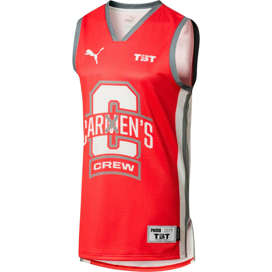 Puma Men's Tbt Basketball Jersey Carcrew