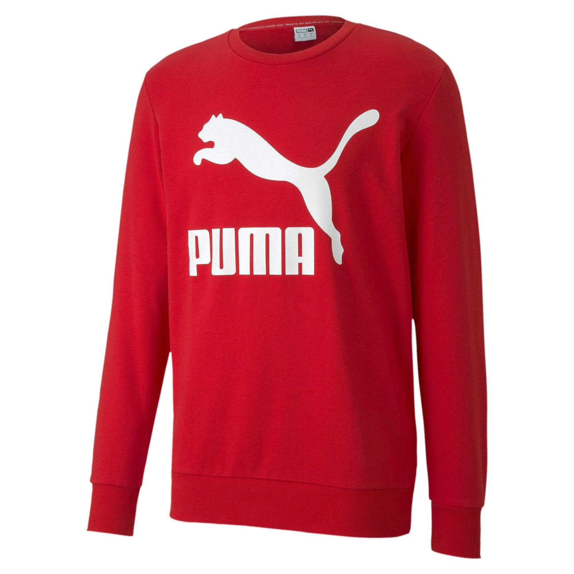 [595198-11] Mens Puma Classics Logo Crew TR - sneakAR