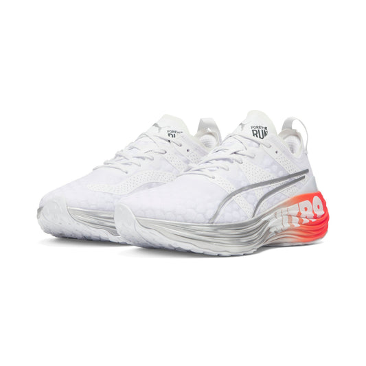 Puma Men's Foreverrun Nitro Silver Sneakers