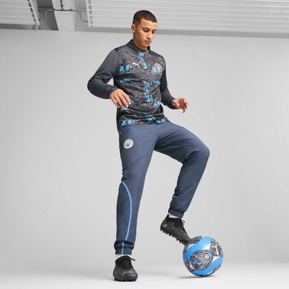 Puma Men's Mcfc Prematch 1/4 Zip Top Half Zip & Quarter Zip