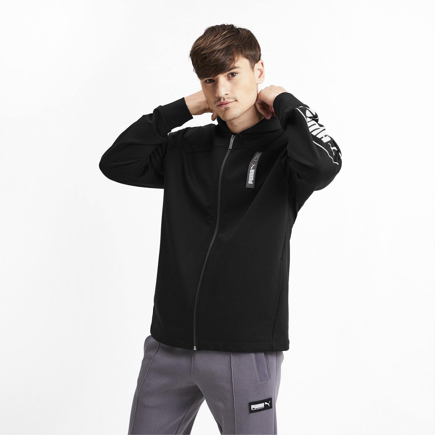 Puma Men's Nu-Tility Full Zip Hoody Sweaters
