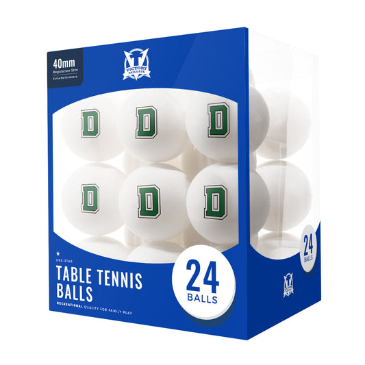 Dartmouth Big Green Ping Pong Balls (24-Pack)