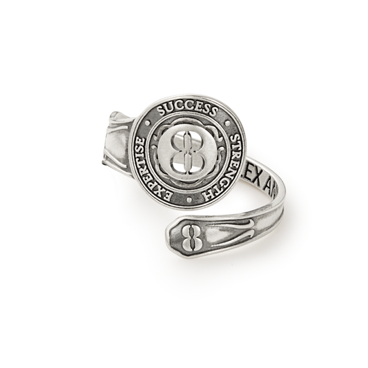Number 8 Spoon Ring | Expertise, Success, and Strength