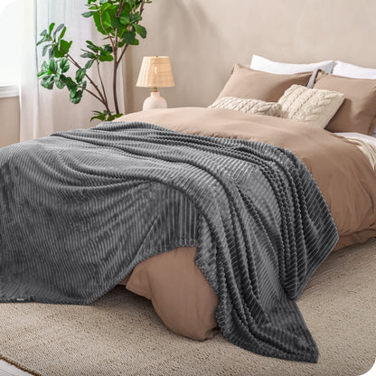 Ribbed Grey-