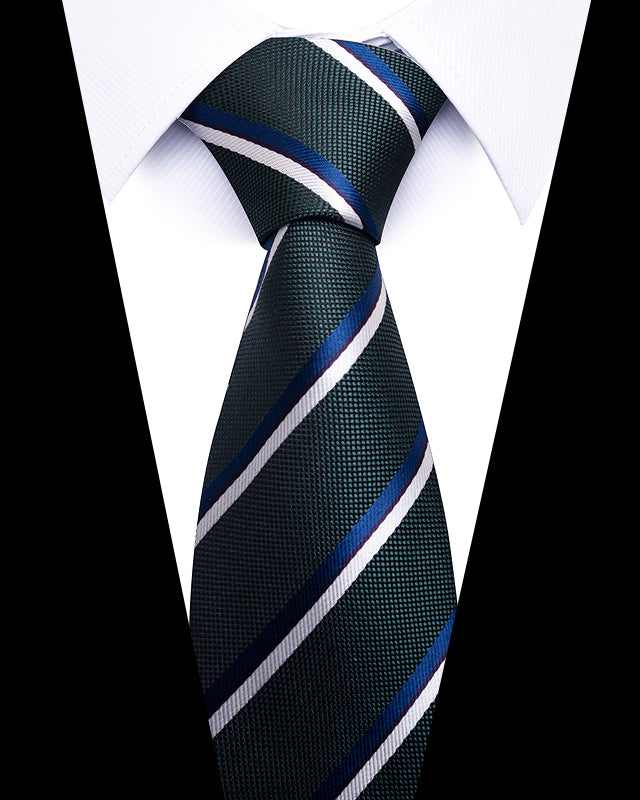 Forest Green Stripe-