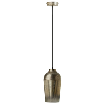 Silver/Antique Bronze-